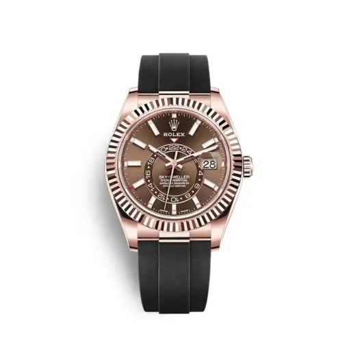Replica Rolex Sky-Dweller 326235 42mm Chocolate Dial