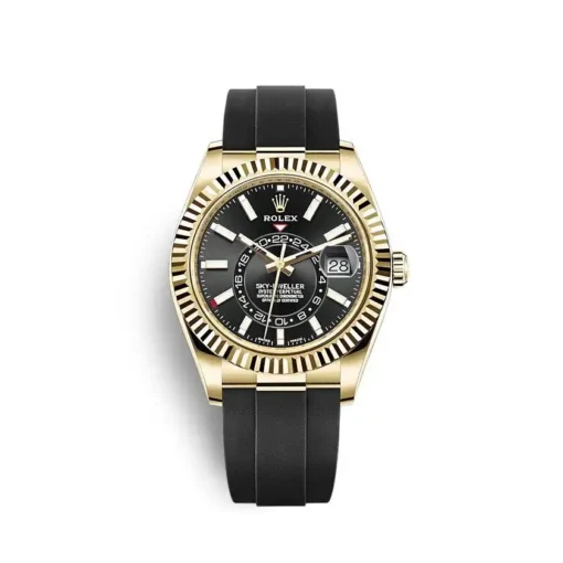 Replica Rolex Sky-Dweller 326238 42mm Black Dial