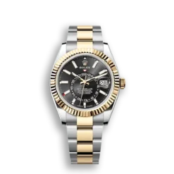 Replica Rolex Sky-Dweller 326933 42mm Bright Black Dial