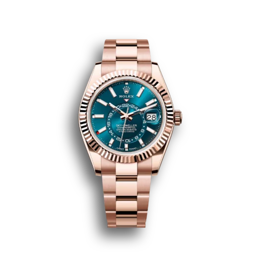 Replica Rolex Sky-Dweller 326935 42mm Blue-Green Dial