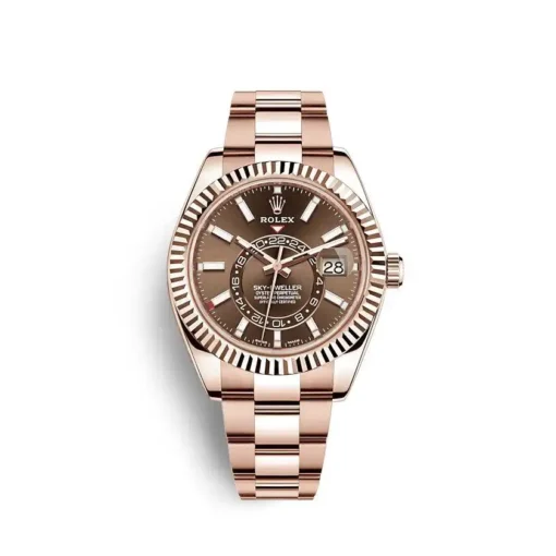 Replica Rolex Sky-Dweller 326935 42mm Chocolate Dial