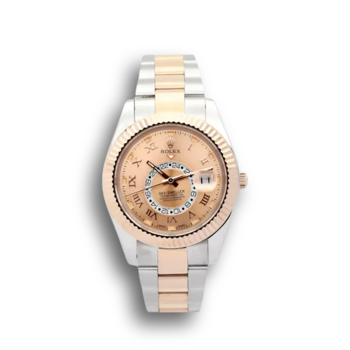 Replica Rolex Sky-Dweller 326938 42mm Champagne Dial