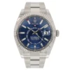 Rolex Super Clone Sky-Dweller 42 mm Bright blue Dial 336934 Oyster