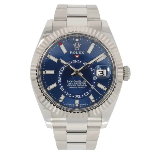 Rolex Super Clone Sky-Dweller 42 mm Bright blue Dial 336934 Oyster