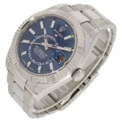 Replica Rolex Sky-Dweller 42 mm Bright blue Dial 336934 Oyster Material View