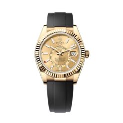 Replica Rolex Sky-Dweller 42 mm Champagne Dial 336238