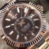 Fake Rolex Sky-Dweller 42 mm Chocolate Dial 336935