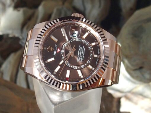 Best Replica Rolex Sky-Dweller 42 mm Chocolate Dial 336935