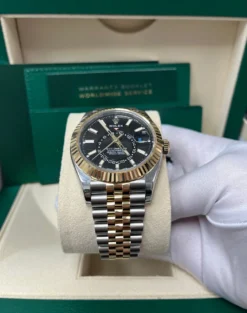 Rolex Super Clone Sky-Dweller 42 mm Bright black Dial 336933