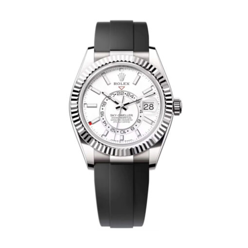 Replica Rolex Sky-Dweller 42 mm Intense white Dial 336239