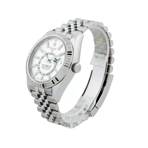 Rolex Super Clone Sky-Dweller 42 mm Intense white Dial 336934 Jubilee