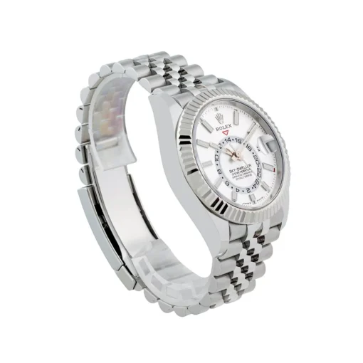 Super Clone Rolex Sky-Dweller 42 mm Intense white Dial 336934 Jubilee
