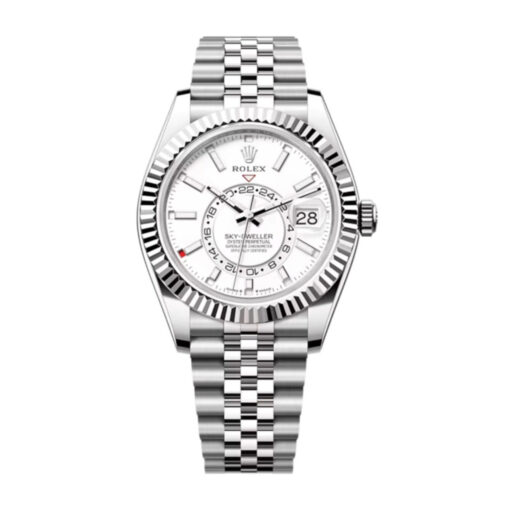 Replica Rolex Sky-Dweller 42 mm Intense white Dial 336934 Jubilee
