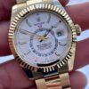 Fake Rolex Sky-Dweller 42 mm Intense white Dial 336938