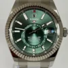 Rolex Super Clone Sky-Dweller 42 mm Mint green Dial 336934 Oyster