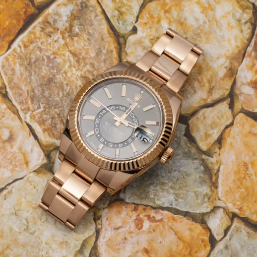 Super Clone Rolex Sky-Dweller 42 mm Slate Dial Oyster 336935