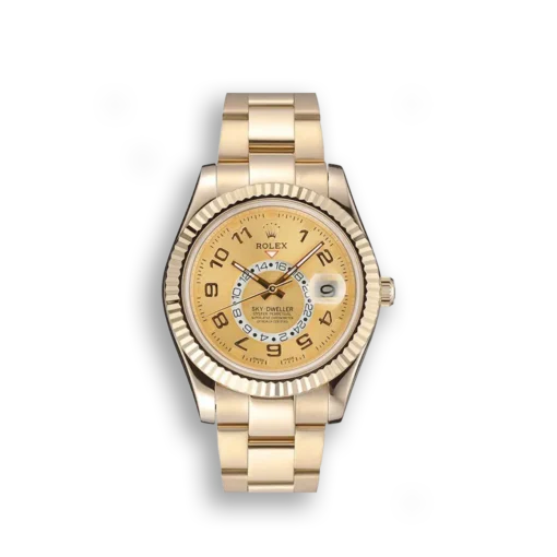 Replica Rolex Sky-Dweller 80243 41mm Gold Dial