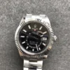 Best Fake Rolex Sky-Dweller m326934 42mm Bright Black Dial