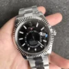 Rolex Clone Watches Sky-Dweller m326934 42mm Bright Black Dial