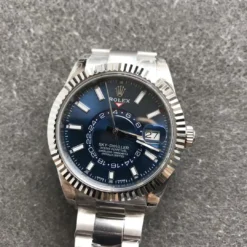Best Replica Rolex Sky-Dweller m326934 42mm Bright Blue Dial