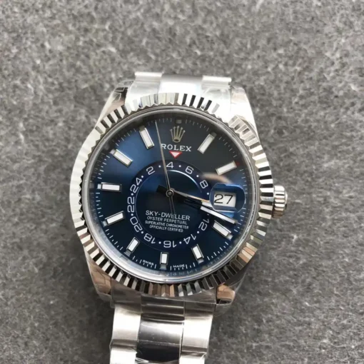 Best Replica Rolex Sky-Dweller m326934 42mm Bright Blue Dial