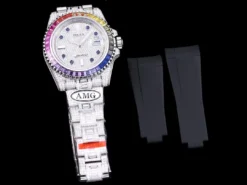 Best Fake Rolex Submariner 116610LV 40mm Diamond Dial