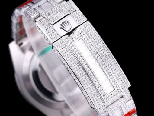 Rolex Clone Submariner 116610LV 40mm Diamond Dial