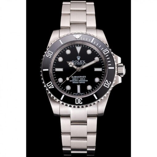 Rolex Super Clone Submariner 40mm Black Dial 114060