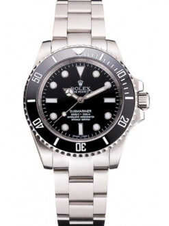 Replica Rolex Submariner 40mm Black Dial 114060