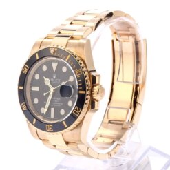 Fake Rolex Submariner 40mm Black Dial 116618LN