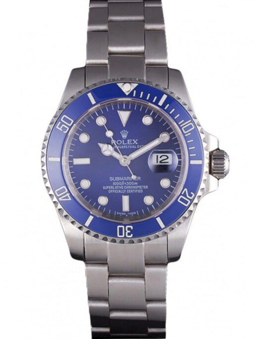 Replica Rolex Submariner 40mm Blue Dial SRL50
