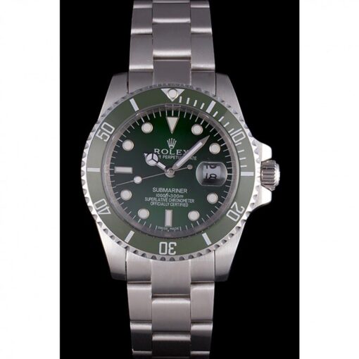 Rolex Super Clone Submariner 40mm Green Dial Mechanism-SRL51
