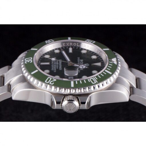 Best Fake Rolex Submariner 40mm Green Dial Mechanism-SRL51