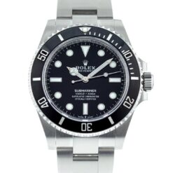 Rolex Super Clone Submariner 41mm Black Dial 124060 No-Date