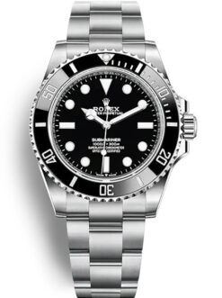 Replica Rolex Submariner 41mm Black Dial 124060 No-Date