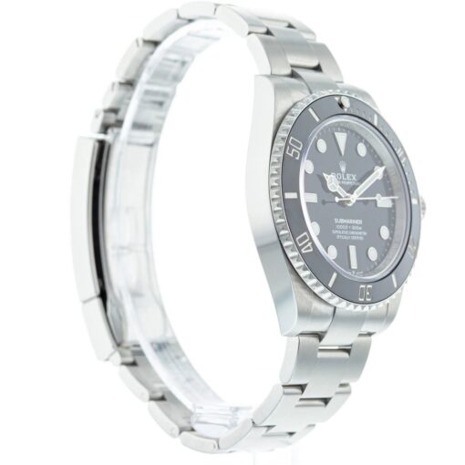 Replica Rolex Submariner 41mm Black Dial 124060 No-Date Side Profile