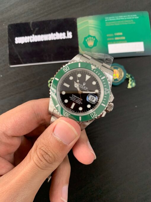 Best Fake Rolex Submariner 41mm Black Dial 126610LV “Starbucks”
