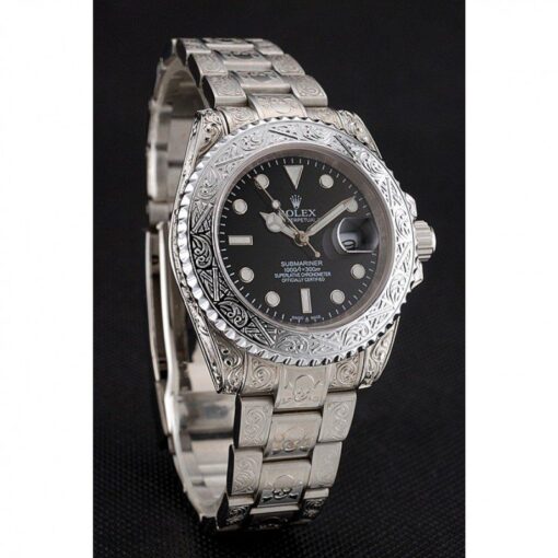 Fake Rolex Submariner 41mm Black Dial 1454093
