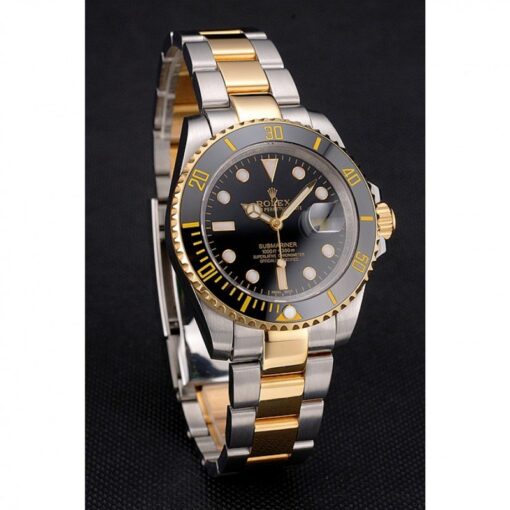Fake Rolex Submariner 41mm Black Dial PR16233BG