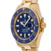 Replica Rolex Submariner 41mm Blue Dial 126618LB Face Detail