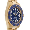 Replica Rolex Submariner 41mm Blue Dial 126618LB Close-Up Focus