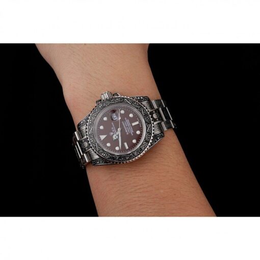 Rolex Clone Watches Submariner 41mm Brown Dial 1454078
