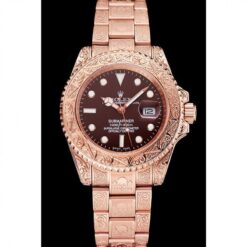 Rolex Super Clone Submariner 41mm Brown Dial 1454087