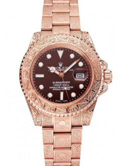 Replica Rolex Submariner 41mm Brown Dial 1454087