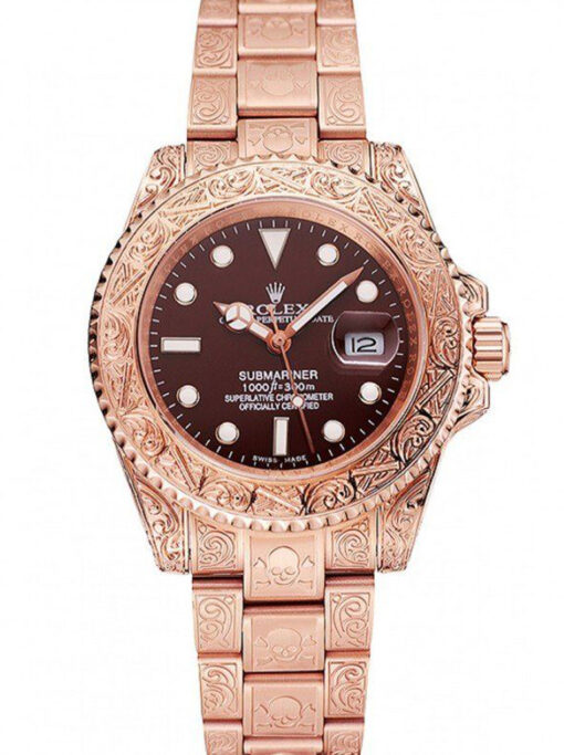 Replica Rolex Submariner 41mm Brown Dial 1454087