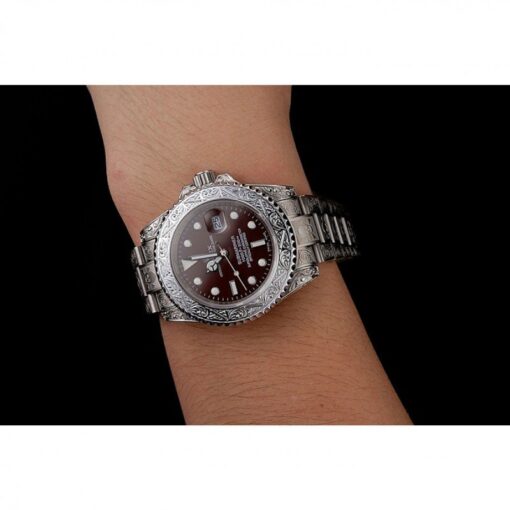 Rolex Clone Watches Submariner 41mm Brown Dial 1454092