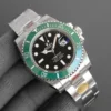 Rolex Super Clone Submariner 41mm Dial Black Green Bezel 126610