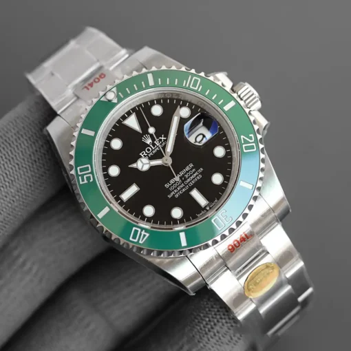 Rolex Super Clone Submariner 41mm Dial Black Green Bezel 126610