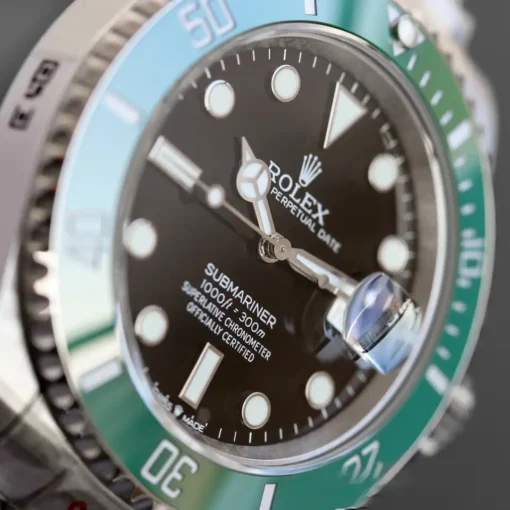Best Fake Rolex Submariner 41mm Dial Black Green Bezel 126610