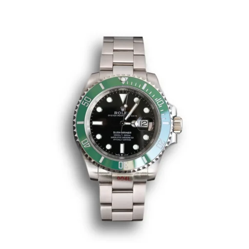 Replica Rolex Submariner 41mm Dial Black with Green Bezel 126610